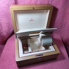 Omega — Omega Genuine Case Box Storage Wooden Inner Box From Japan — Watch — resale