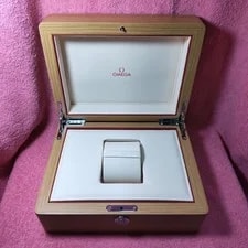 Omega Genuine Case Box Storage Wooden Inner Box From Japan 3