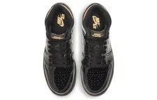[575441-032] Air Jordan 1 Retro High OG Metallic GS 4