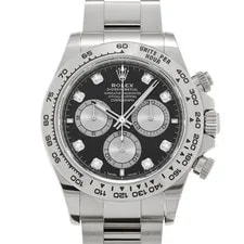 Rolex — Rolex Cosmograph Daytona 126509 Bright Black Steel White Gold Automatic #W013 — Watch — resale