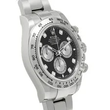 Rolex Cosmograph Daytona 126509 Bright Black Steel White Gold Automatic #W013 3