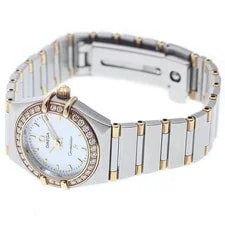 Omega Constellation Mini Diamond Bezel Quartz 2