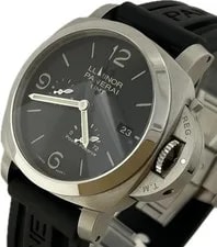 Panerai Luminor 1950 3Days GMT PAM00321 OP6902 Black Excellent A6178 4
