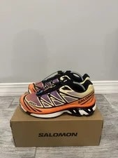 Salomon XT-6 Almond Dragon Fire (2026) 2