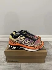 Salomon XT-6 Almond Dragon Fire (2026) 3