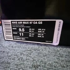 Nike Air Max 97 OA Neon Seoul 9.5 / Cushioned CI1503-001 2