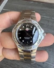 TAG Heuer — Tag Heuer Kirium WL1112 Stainless Steel ’s Black Dial — Watch — resale
