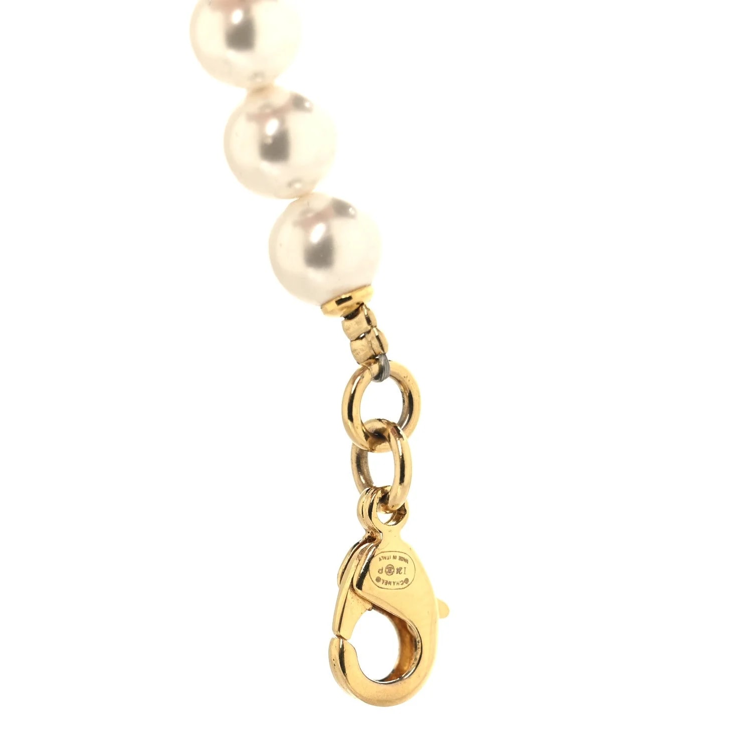 Metal CC Heart Pearly 4