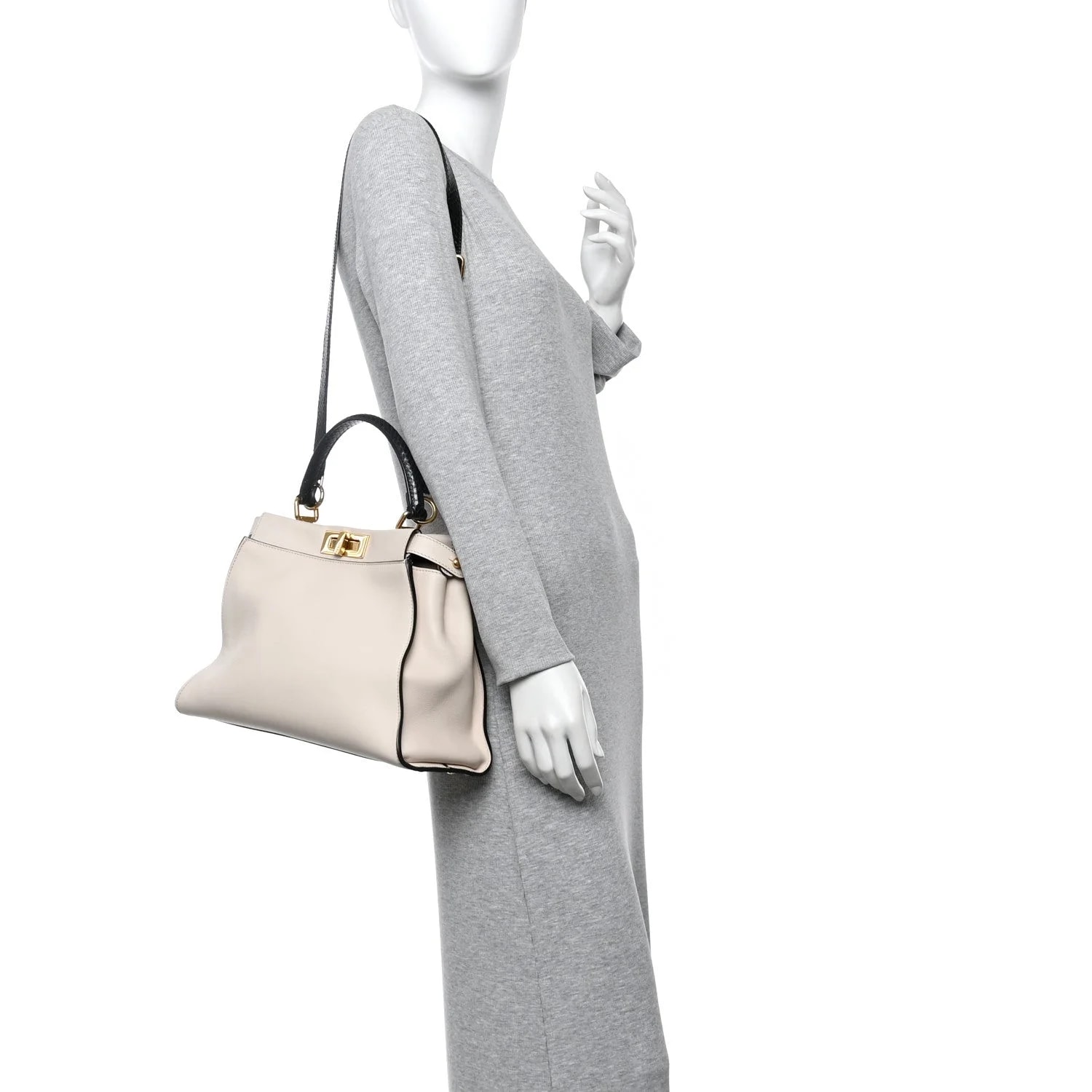 Vitello Seta Monster Eyes Medium Peekaboo Iconic Satchel Amido 4