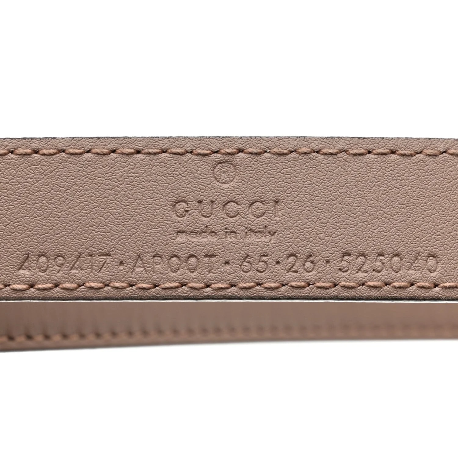 Double G 20mm Belt 65 26 Porcelain 3