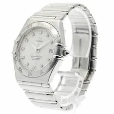 Omega Constellation 50th Anniversary Date 11P Diamond Automatic From Japan 3