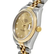 Rolex Datejust 116233G 36mm Stainless Steel Champagne #WW3469 2