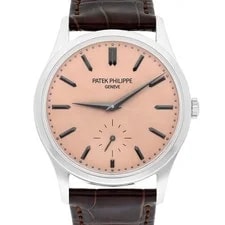 Patek Philippe Calatrava 6196P-001 Rose-gilt Opaline Dial Platinum - 2026 3