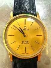 Omega de Ville Quartz Gold-Plated, Band, Working Excellent 2