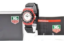 Tag Heuer — IN BOX [ Exc+5 ] TAG Heuer Formula 1 385.513/1 Red White Quartz #46 — Watch — resale