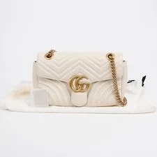 GG Marmont Small Chain Crossbody One Size — Handbag — resale