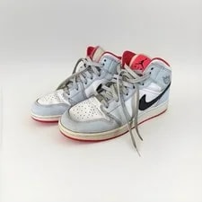 Air Jordan — Air Jordan 1 Mid GS Half Polka Dot Shoes 555112-400 — Sneaker — resale