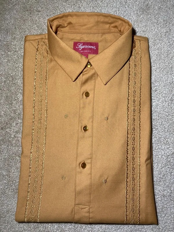 Supreme — Supreme Indo Polo Shirt Ethnic Pattern 2016 Tribe — streetwear — resale