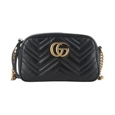 Gucci — Gucci 447632 GG Marmont Matelassé Small Crossbody 35916 146864784 — Handbag — resale