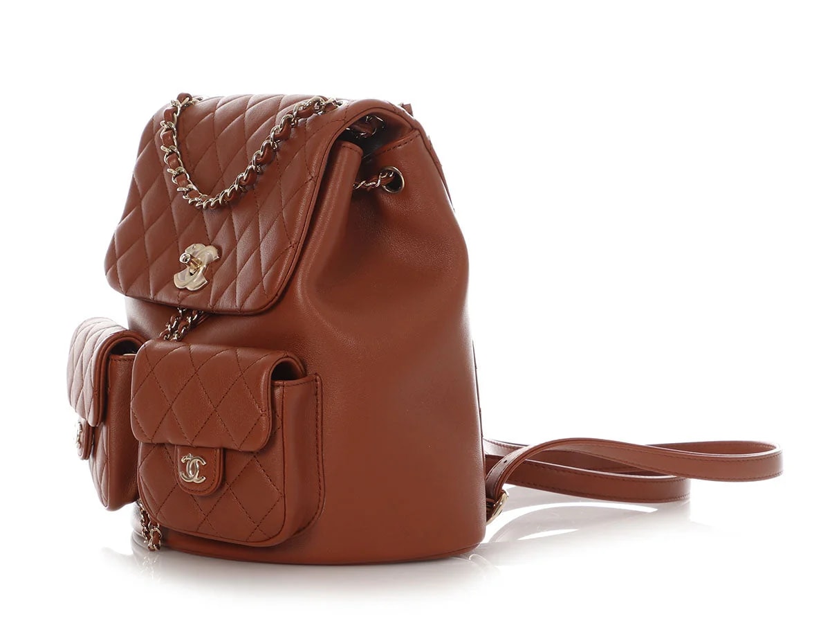 Chanel Medium Duma Pockets Drawstring Backpack 3