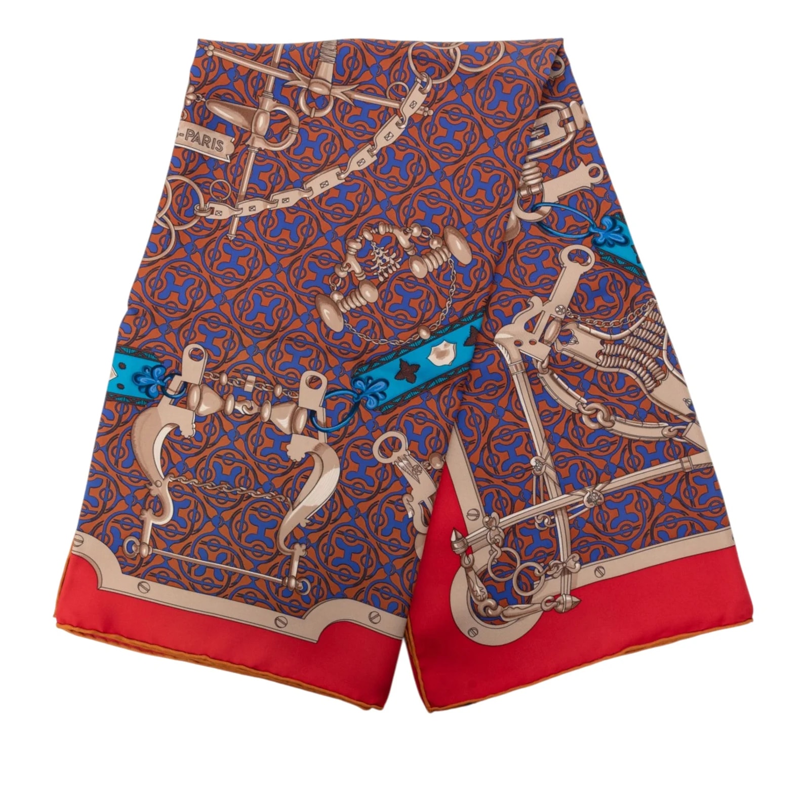 Hermès — Mors et Gourmettes Scarf 90 — Accessory — resale