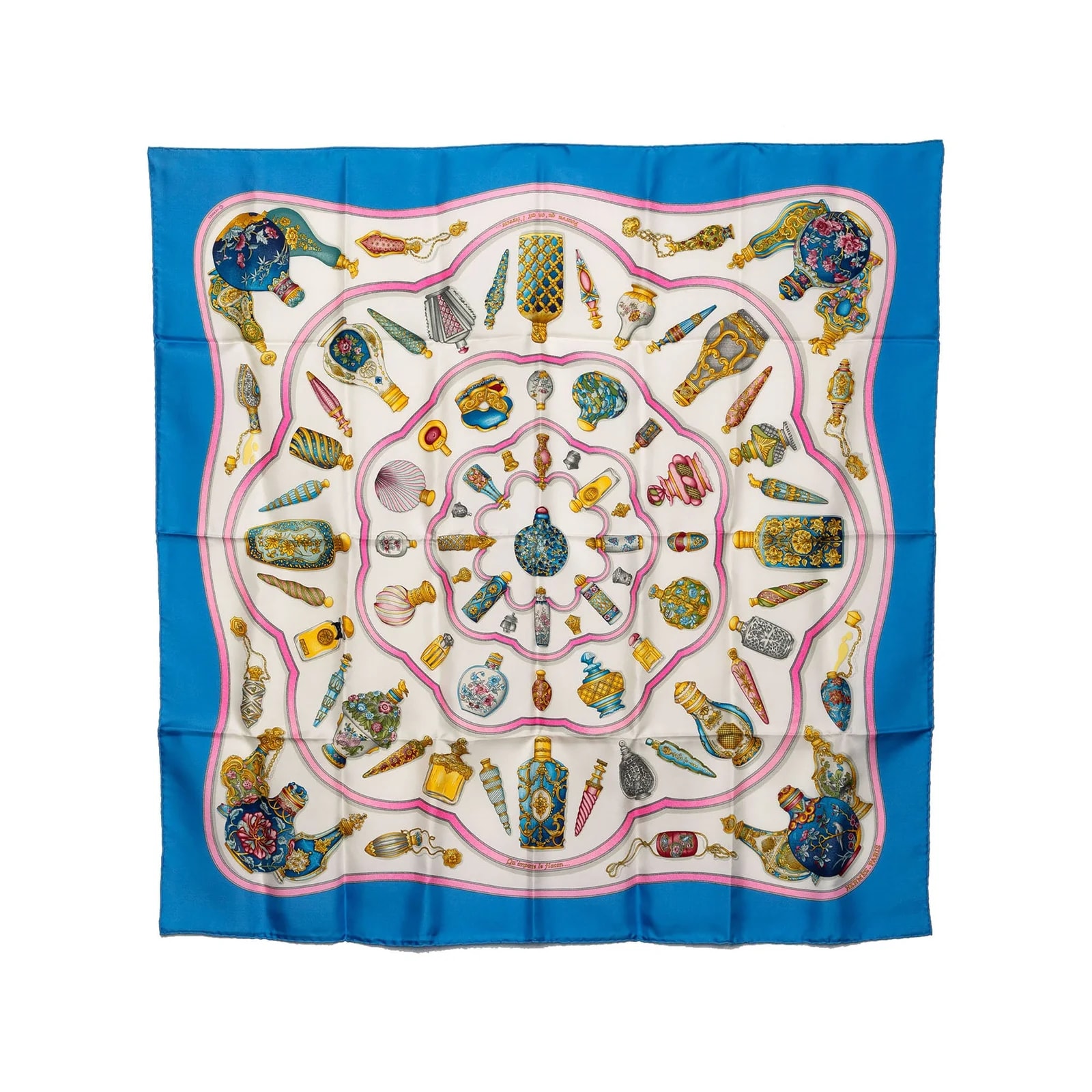 Hermès — Qu Importe le Flacon Scarf 90 — Accessory — resale