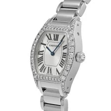 Cartier Tortue WA5072W9 Silver Case Size 25 X 28 Mm #6102 2