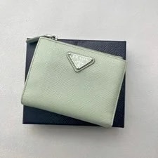 Prada Bifold Wallet Triangle Logo 2