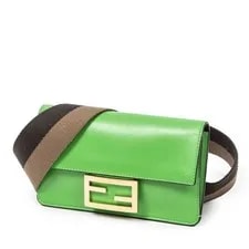 Fendi Mini Flat Baguette Smooth 2