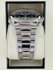NEW 2026 Patek Philippe Nautilus Travel Time Chrono 40.5mm 5990 Blue-Noir Dial 3