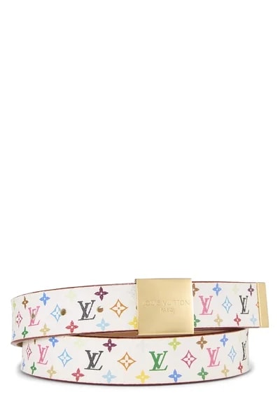Louis Vuitton — Takashi Murakami X Louis Vuitton Multicolore Ceinture 90 — Accessory — deal