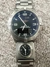 Breitling Chronometre Aerospace Titanium Blue 40mm E65062 + UTC Module 2