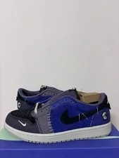Air Jordan — Size 9.5 - Zion Williamson X Air Jordan 1 Retro OG Low Voodoo Alternate — Sneaker — resale