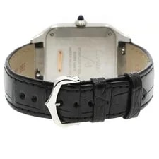 Cartier Santos-dumont LM W2SA0011 32mm SS Silver #C12098 2