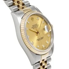 Rolex Datejust 36 16233G Champagne/diamond 735905 3