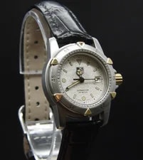 Tag Heuer Professional 200M WD1421-G-20 With Black Leather Strap 2