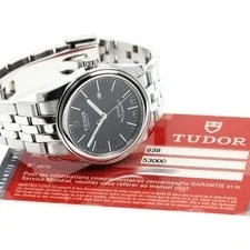 Tudor — Tudor Glamour Date 53000 31mm SS Black #C8744 — Watch — resale
