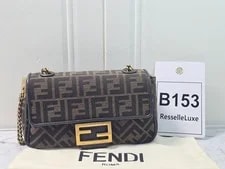Authentic Fendi Baguette Mini Chain 3