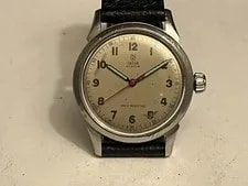 Tudor Oyster 17 Jewel Manual Wind-ref 4540-STAINLESS Steel-in F.w.o 2