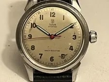 Tudor Oyster 17 Jewel Manual Wind-ref 4540-STAINLESS Steel-in F.w.o 3