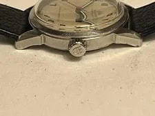 Tudor Oyster 17 Jewel Manual Wind-ref 4540-STAINLESS Steel-in F.w.o 4