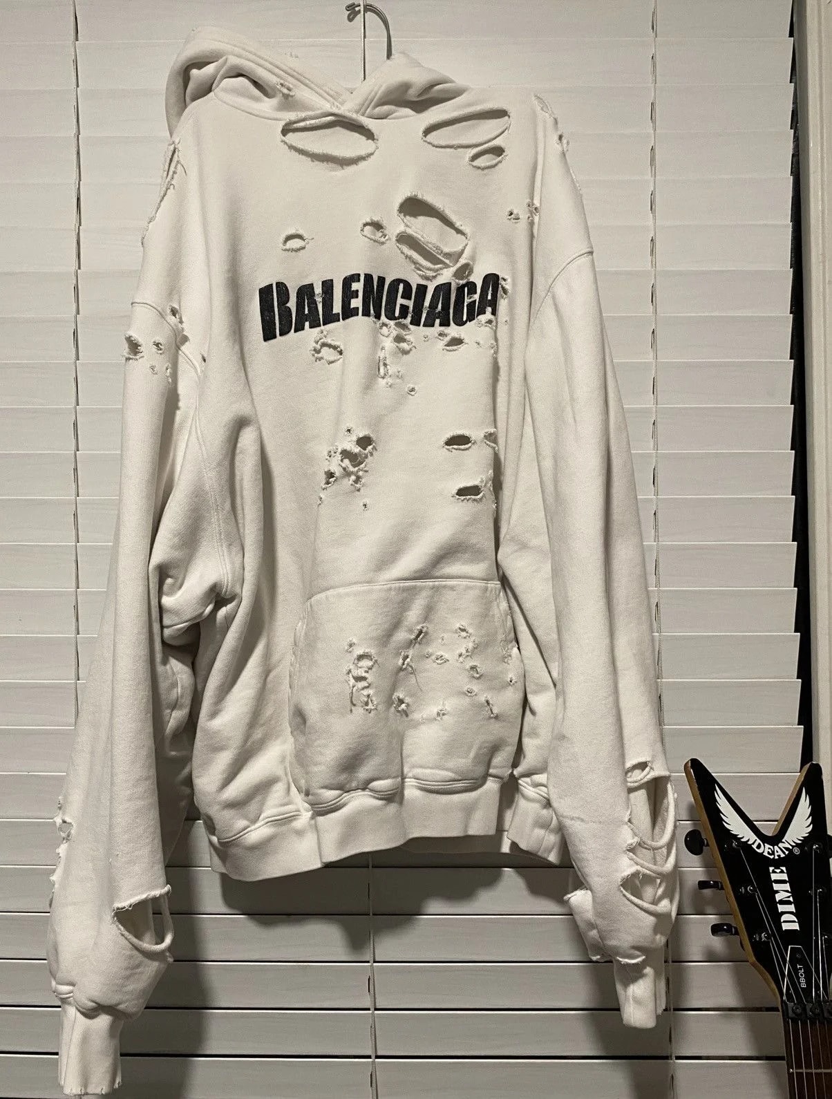 Balenciaga Destroyed Hoodie 2