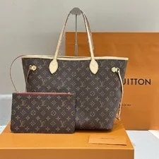 Louis Vuitton — Louis Vuitton Neverfull Mm With - Excellent #XH8MIN — Handbag — resale