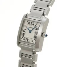 Cartier Tank W51008Q3 ( 2384) 18mm Stainless Steel Silver #WW6721 2