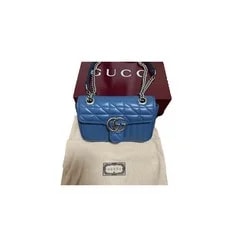 Gucci — Gucci Matelasse Aria Small GG Marmont — Handbag — resale