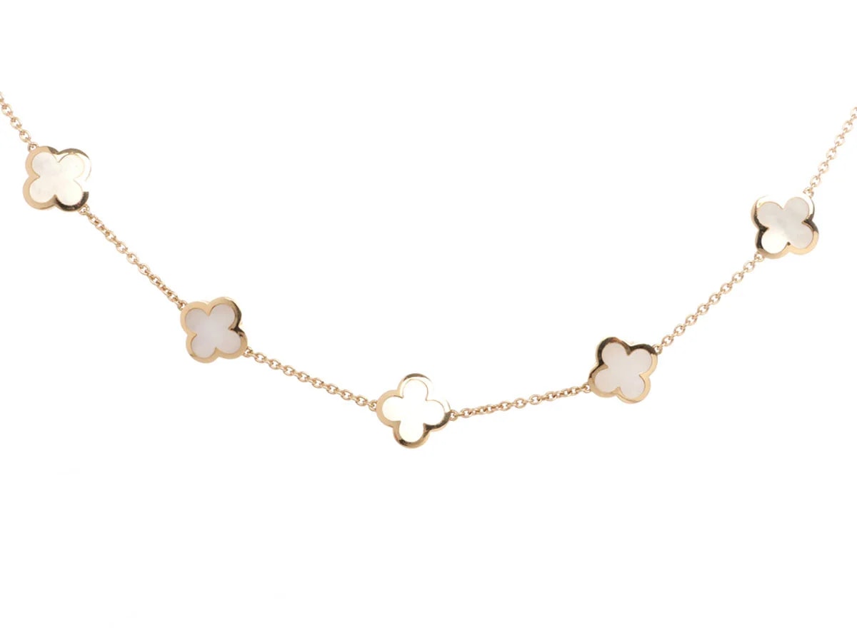 Van Cleef & Arpels — Van Cleef & Arpels 18K Yellow Gold Pure Alhambra — Jewelry — resale