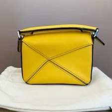 Loewe Puzzle Nano Canary Crossbody 3