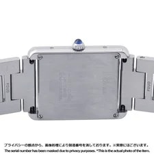 Cartier Tank Solo H34.8mm W27.4mm Stainless Steel Silver Dial W5200014 3