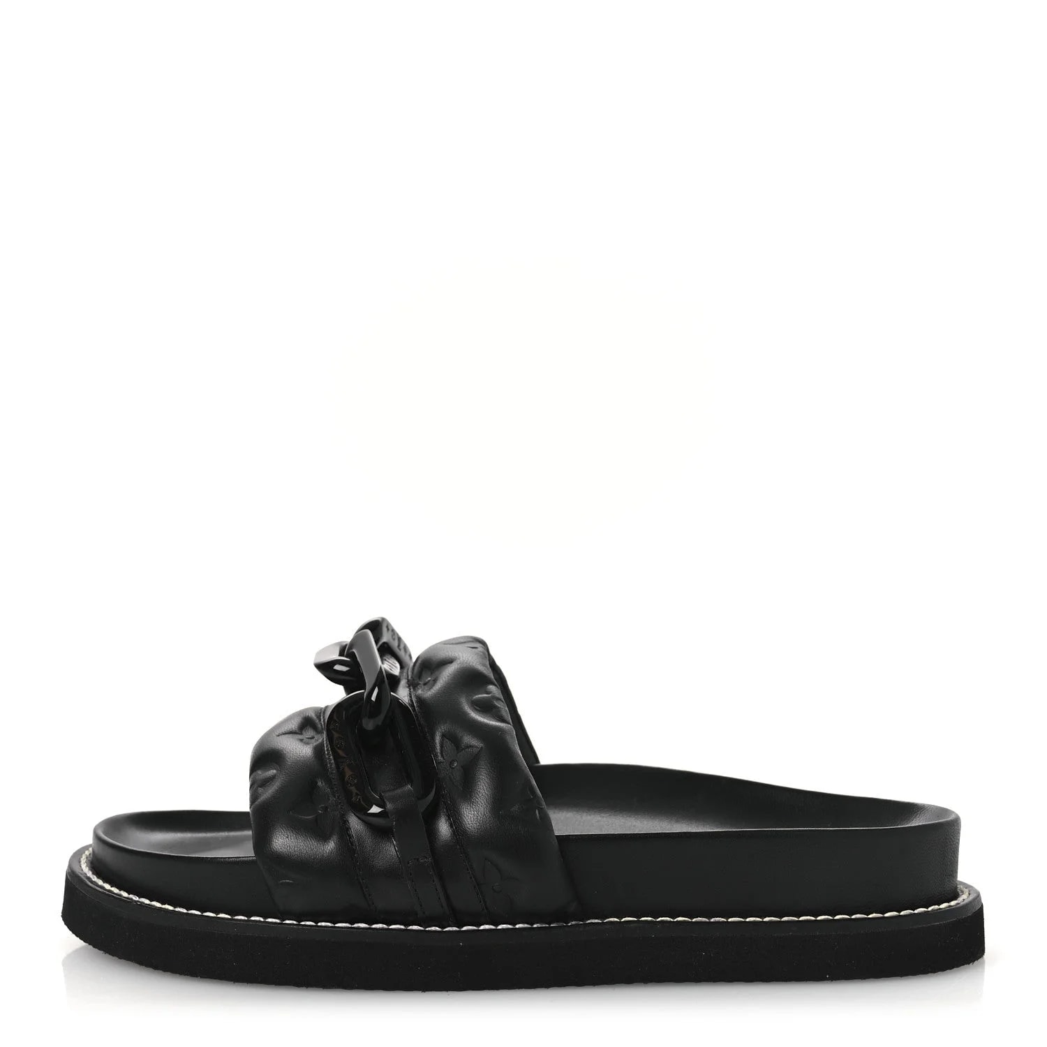 Louis Vuitton — Embossed Sunset Comfort Mule 38.5 — Designer Shoe — resale