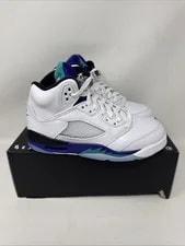 Size 3.5Y - Air Jordan 5 Retro OG (GS) / -Grape Ice HQ7980 100 4